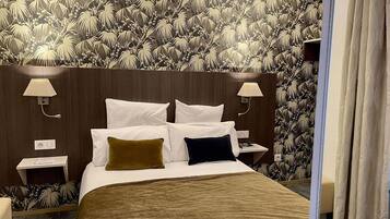 Economy Double Room | Premium bedding, pillowtop beds, in-room safe, desk
