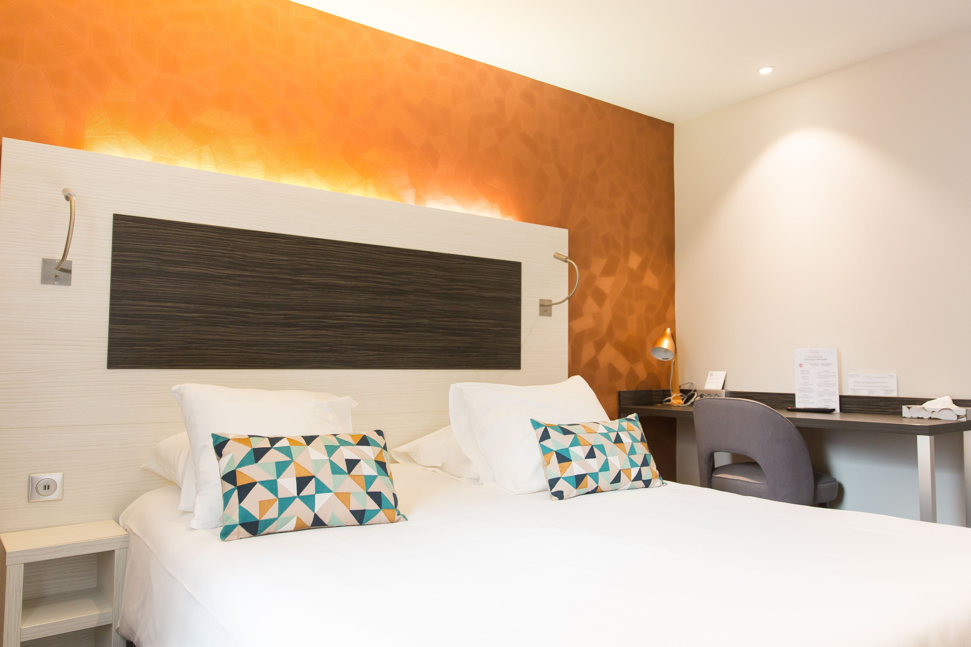 double room | in-room safe, desk, blackout curtains, soundproofing