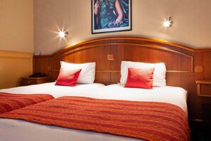 Chambre avec lits jumeaux, 2 lits une place