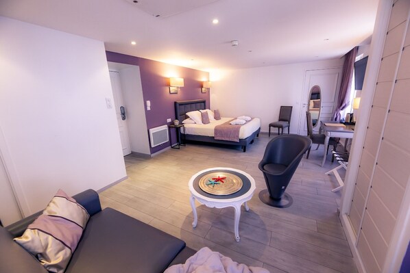 24-inch flat-screen TV with digital channels, TV