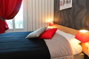 1 bedroom, individually decorated, desk, blackout curtains