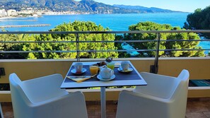 Chambre Supérieure | Minibar, in-room safe, soundproofing, iron/ironing board - Hôtel Alexandra (Roquebrune-Cap-Martin)