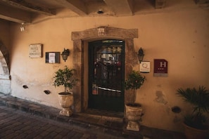 Entrada de l'allotjament