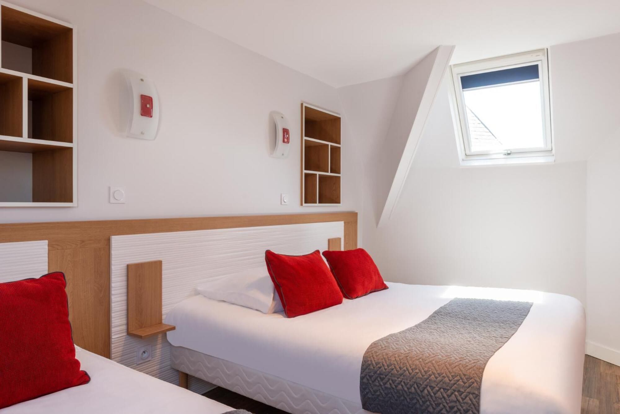 1 bedroom, premium bedding, individually decorated, desk