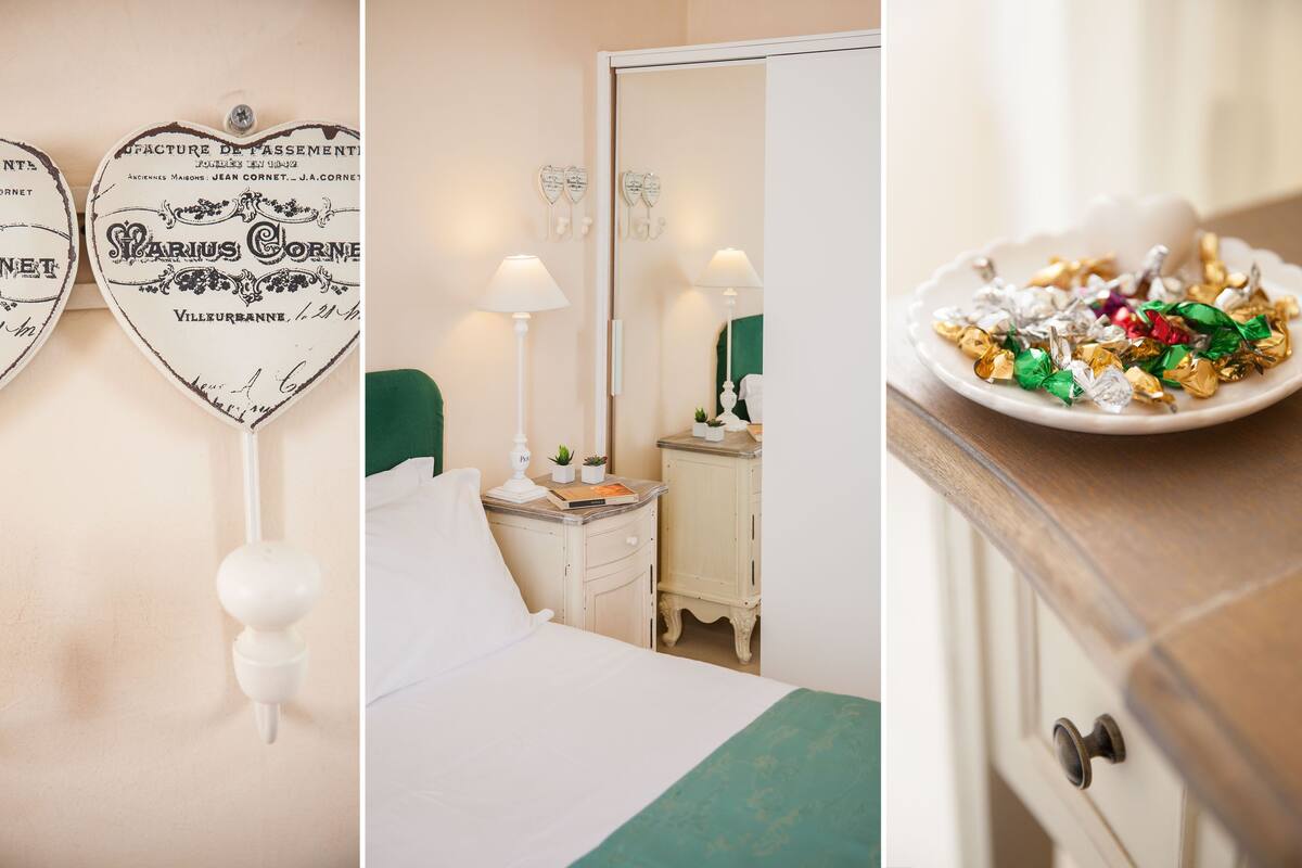 frette italian sheets, premium bedding, down duvets, in-room safe