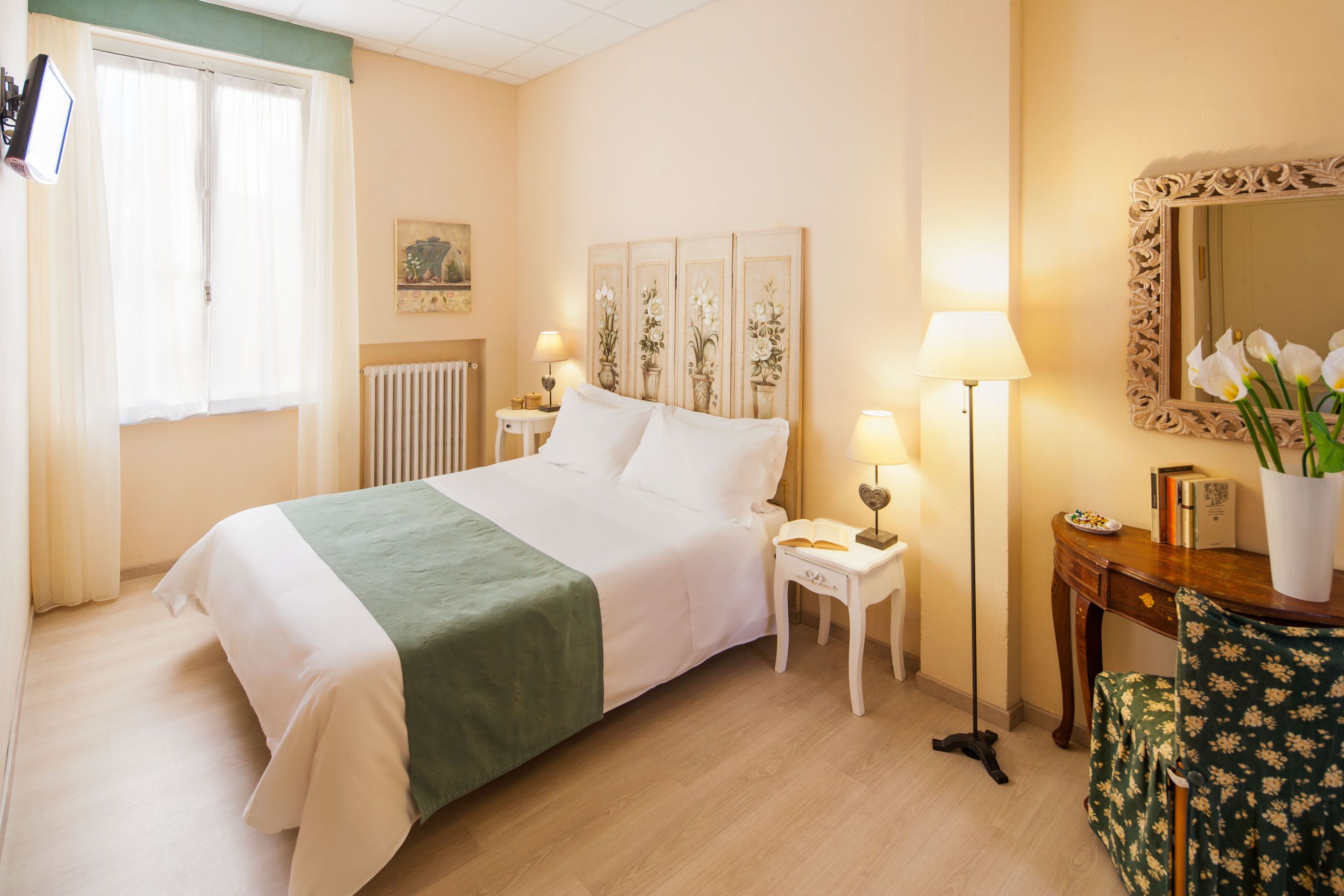 double room | frette italian sheets, premium bedding, down duvets, in-room safe