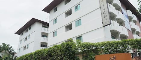 Fassade der Unterkunft
