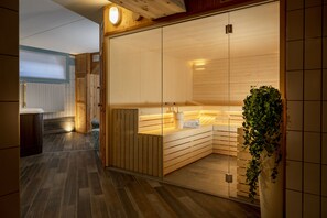 Sauna, hot tub, steam room, body treatments, body wraps, body scrubs - Cristallo Hotel Residence (Bormio)