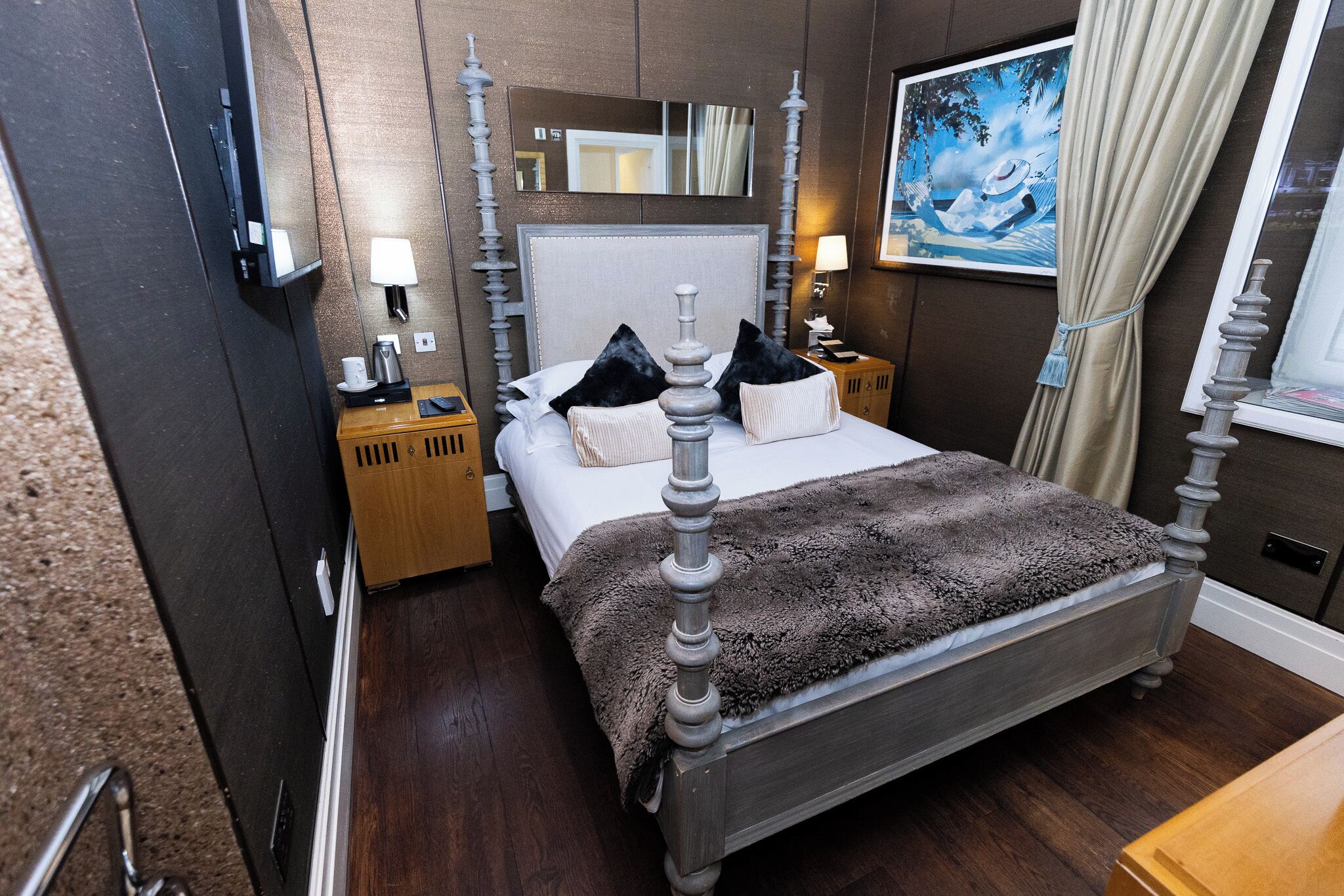 Habitación superior (Crash pad) | Sábanas de algodón egipcio y ropa de cama hipoalergénica