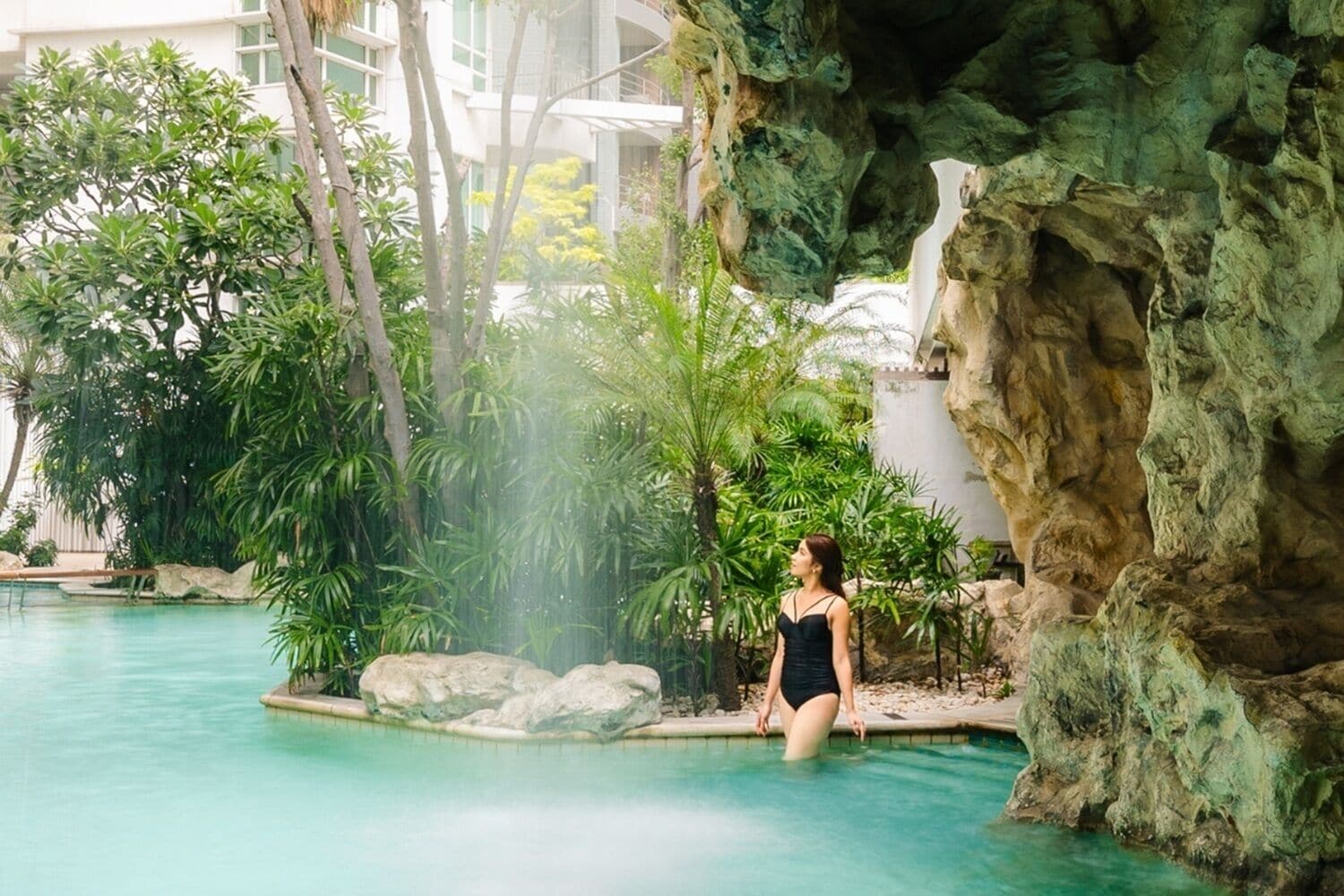 Outdoor pool, open 7:00 AM to 8:00 PM, sun loungers