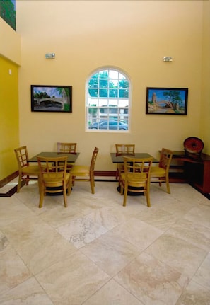 Lobby sitting area