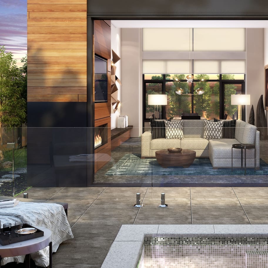 Villa (The Flint- Private) | Terrace/patio