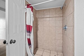 Executive Single Room, 1 Bedroom, Non Smoking | Bathroom | Shower, towels - American Executive Inn (Mesa)