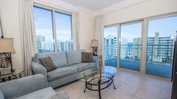 Two bedroom Two Bathroom Condo | Living area | TV