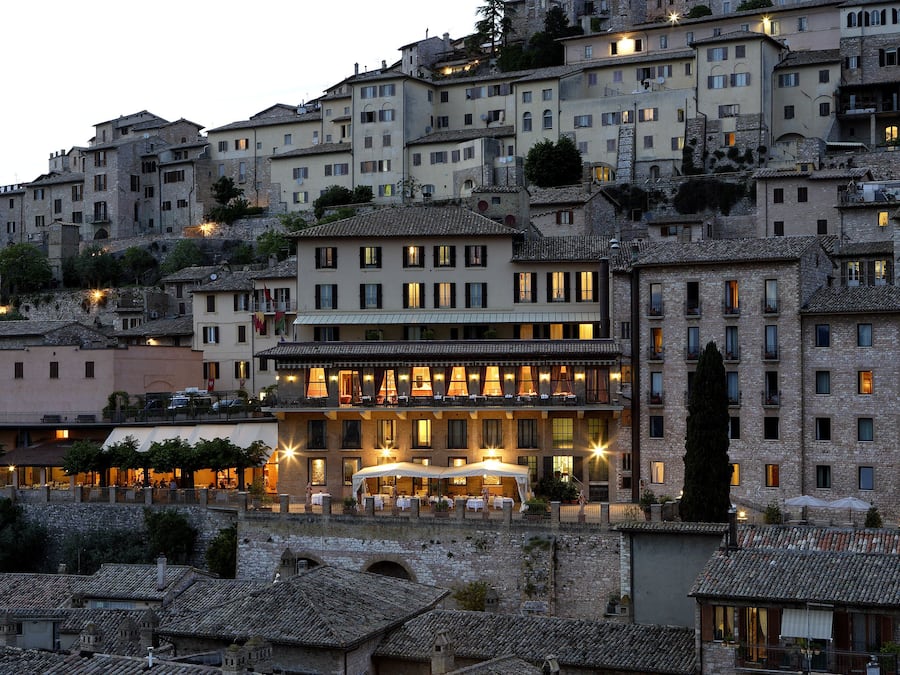 Front of property - evening/night