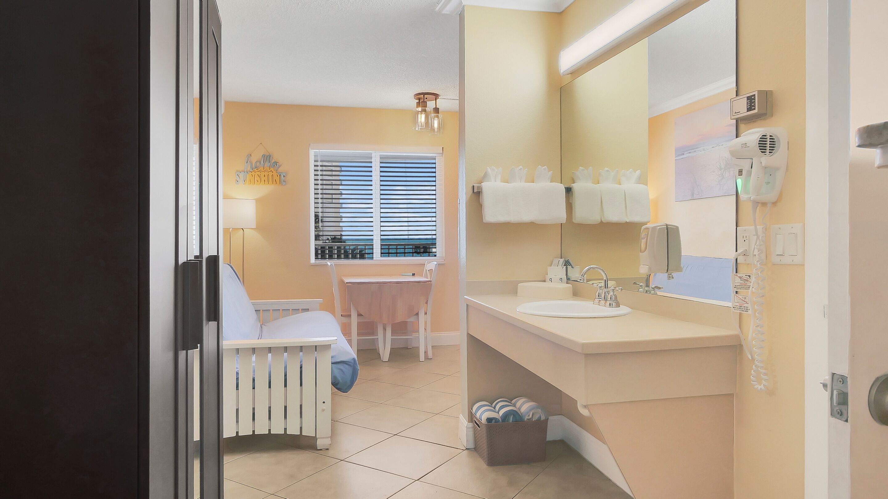 two doubles suite | bathroom sink