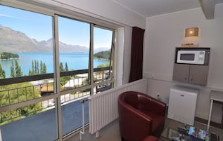 Lake facing studio | View from room