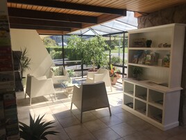 Lobby sitting area