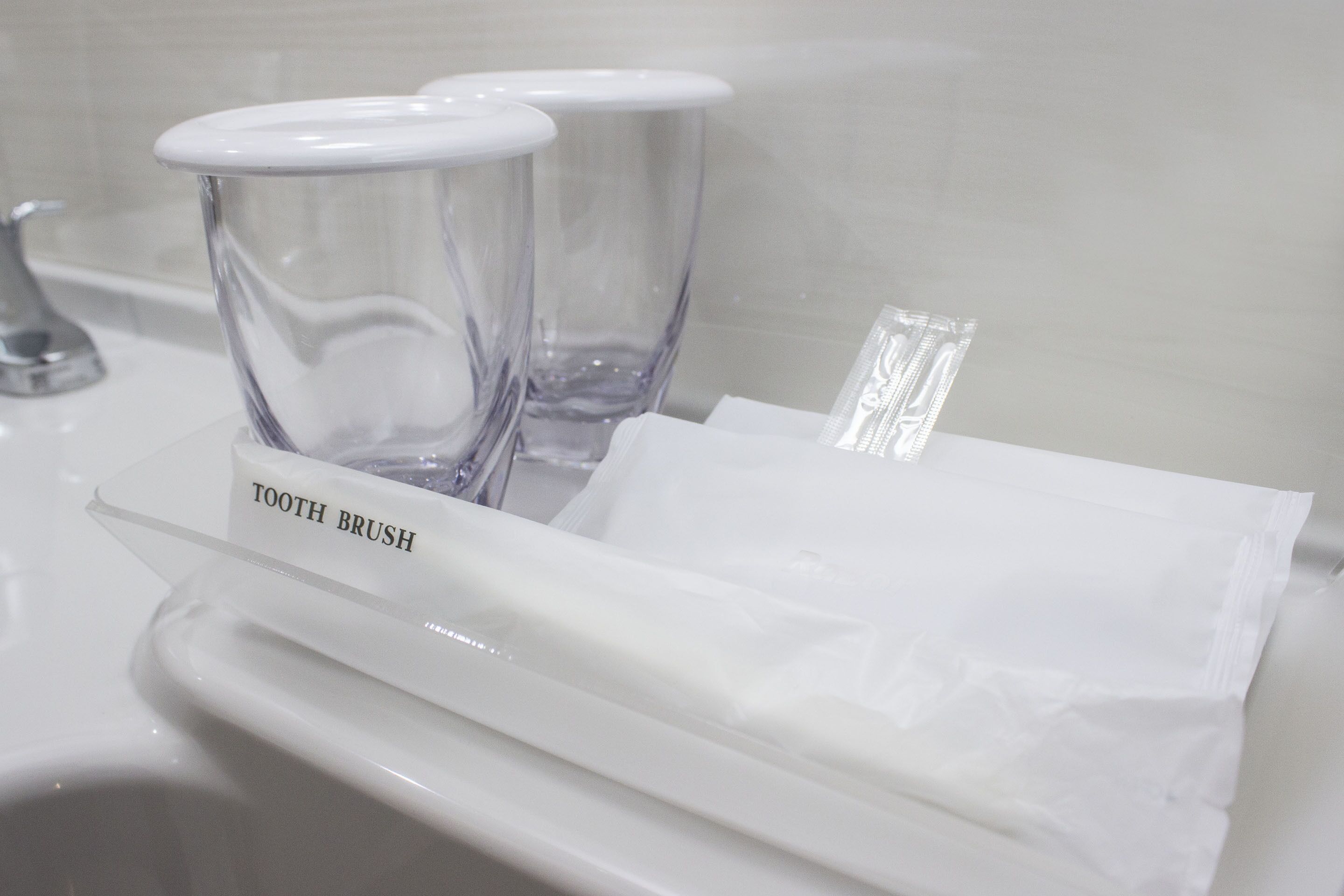 combined shower/bathtub, free toiletries, hair dryer, bathrobes