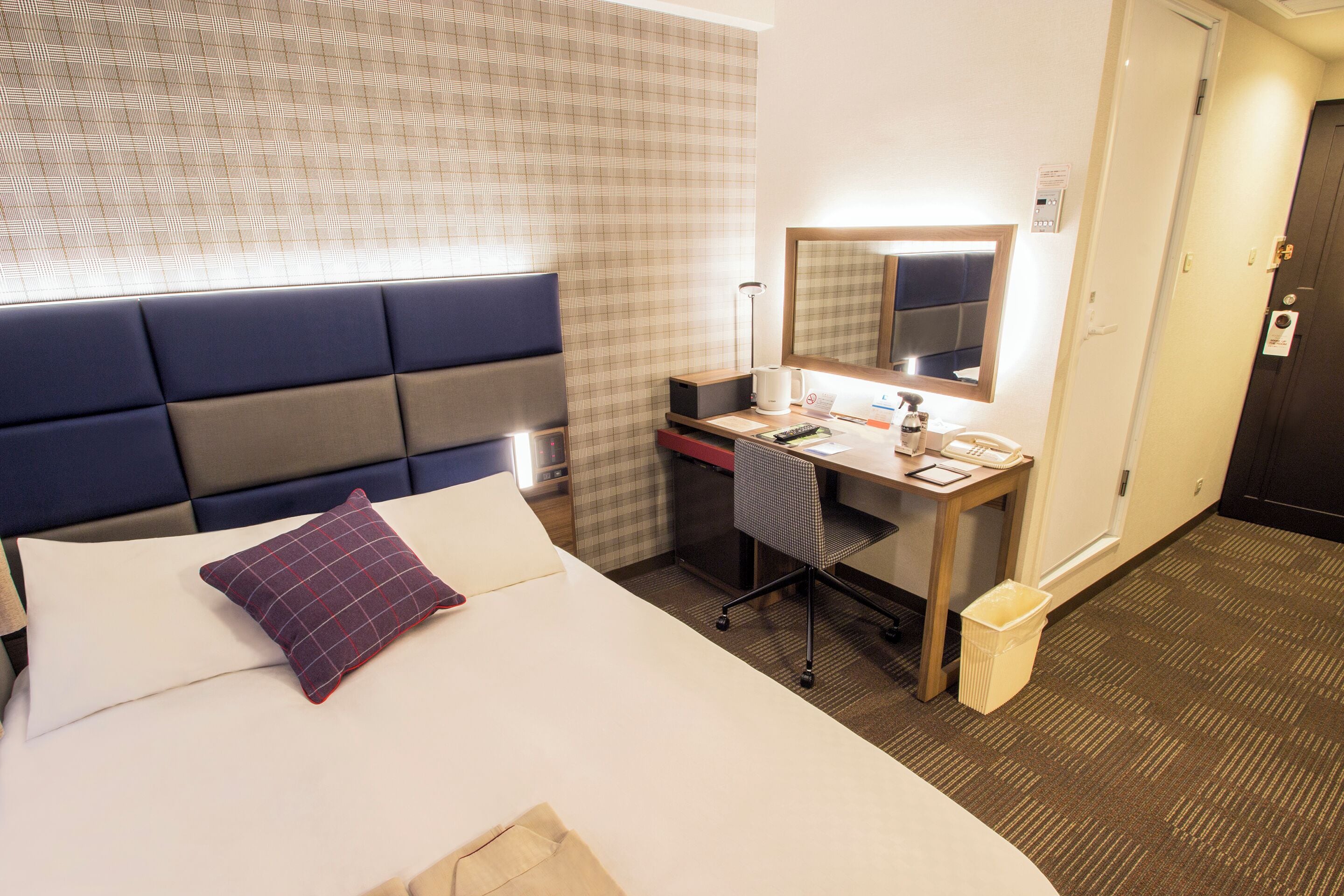 double room, non smoking | desk, blackout curtains, iron/ironing board, free wifi