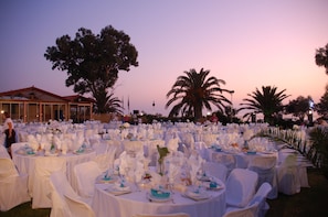 Espace mariage en plein air