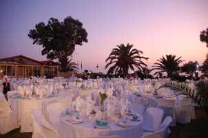 Área de bodas al aire libre