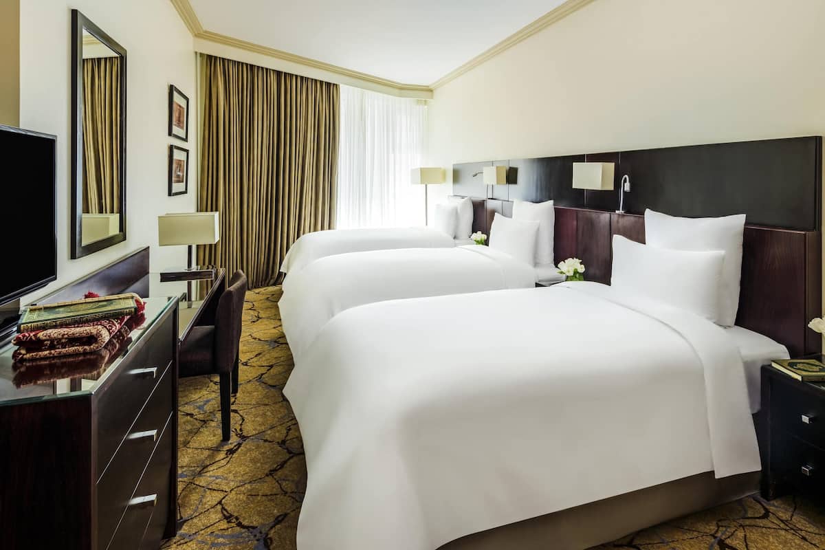 Ropa de cama de alta calidad y minibar