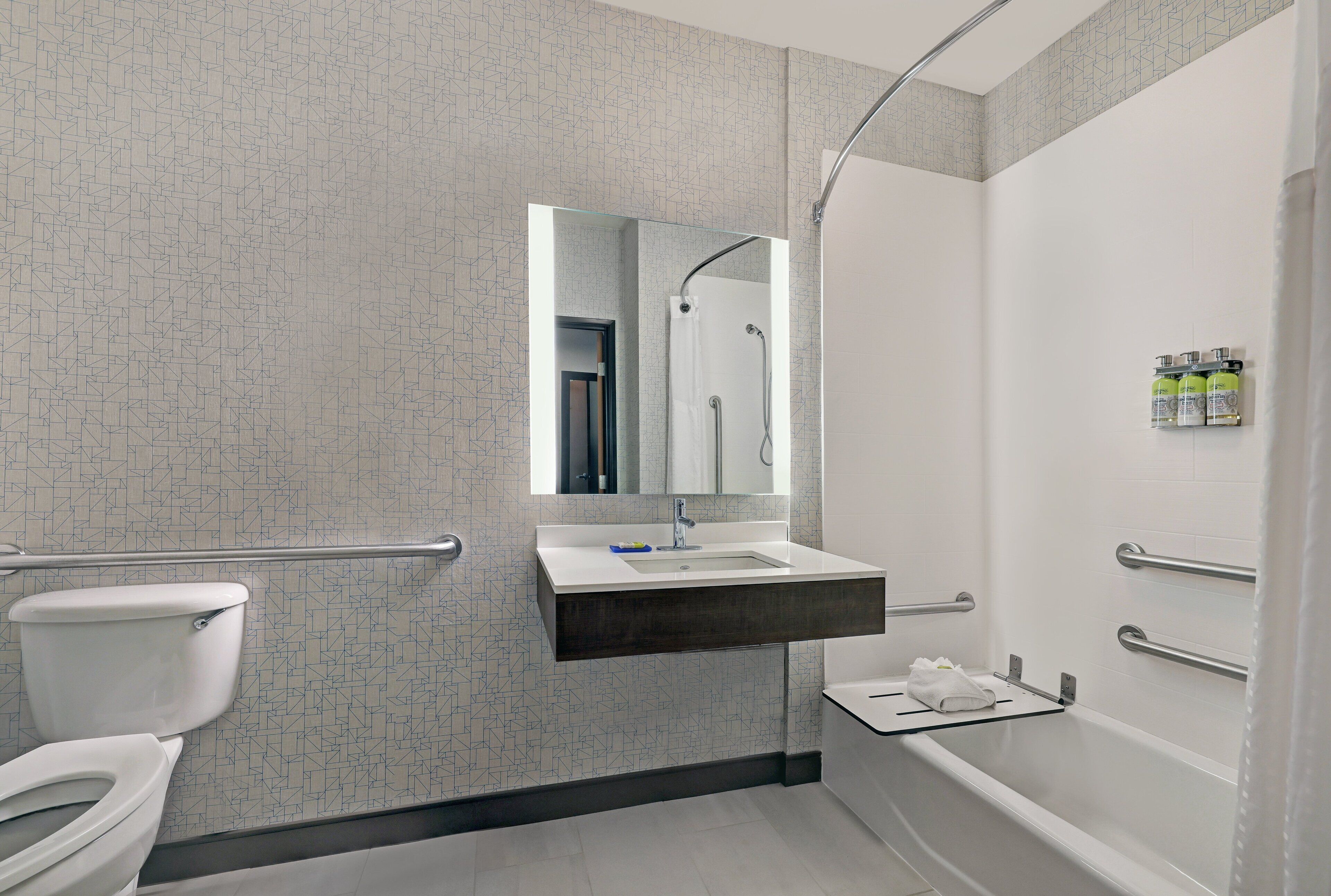 free toiletries, hair dryer, towels, soap