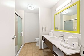 Regadera en el baño