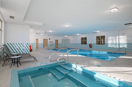 Una piscina techada