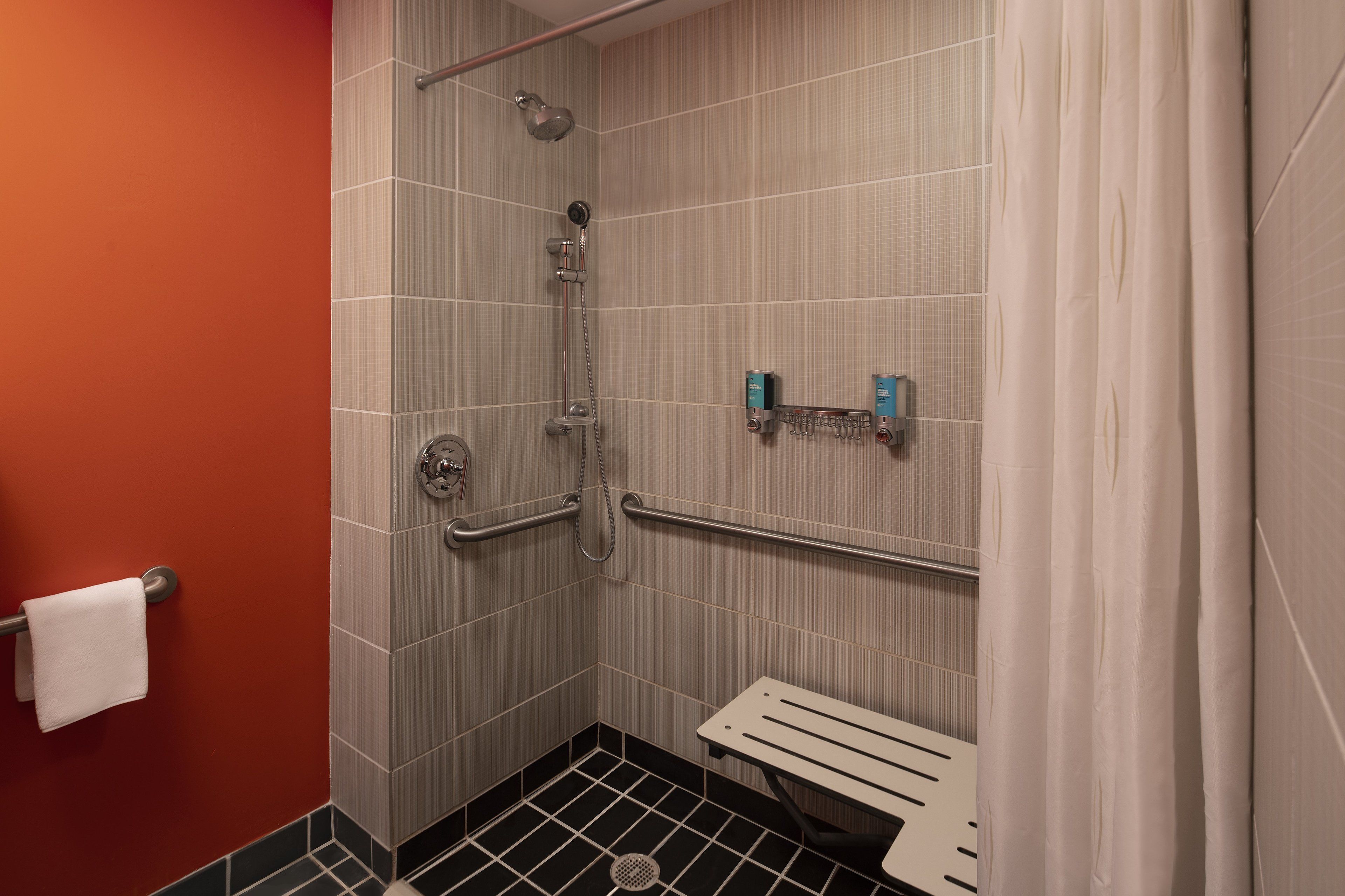 hypo-allergenic bedding, pillow-top beds, in-room safe, desk