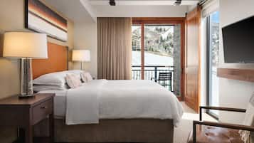 Premium bedding, pillow-top beds, in-room safe, blackout curtains