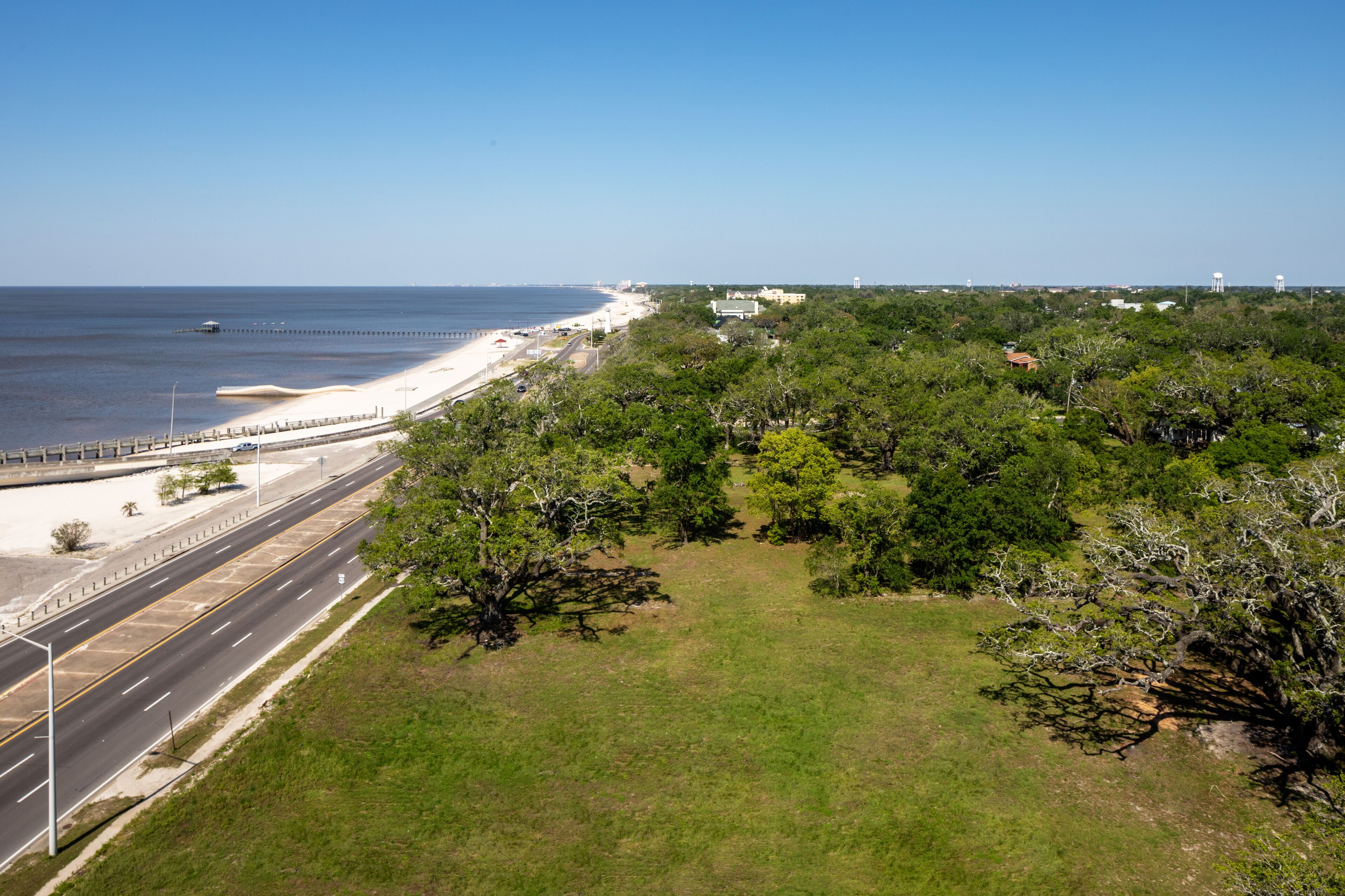 beach nearby, white sand
