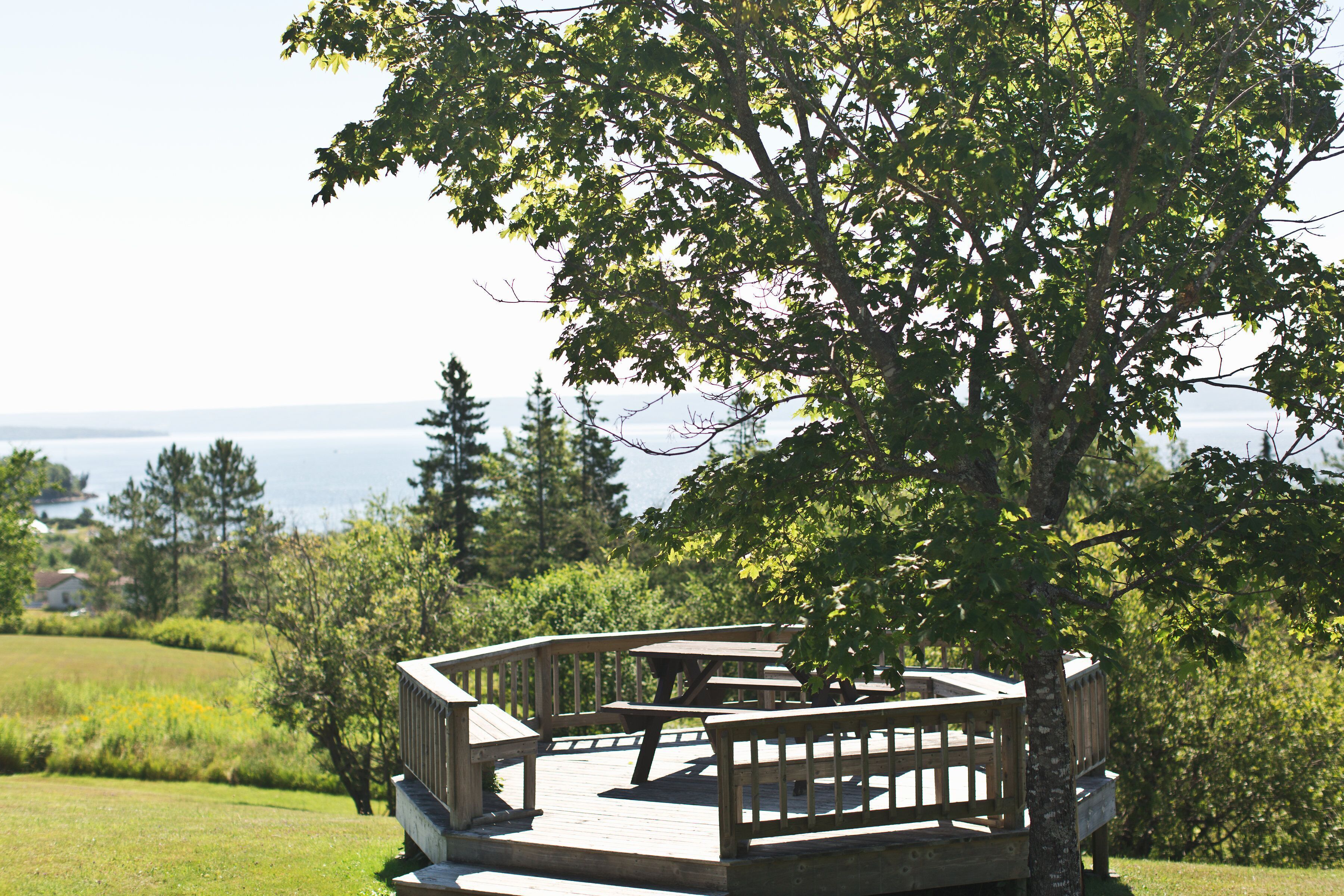 west lodge, 2 queen beds | view from room