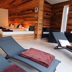 Sauna, steam room, body treatments, aromatherapy, hot stone massages