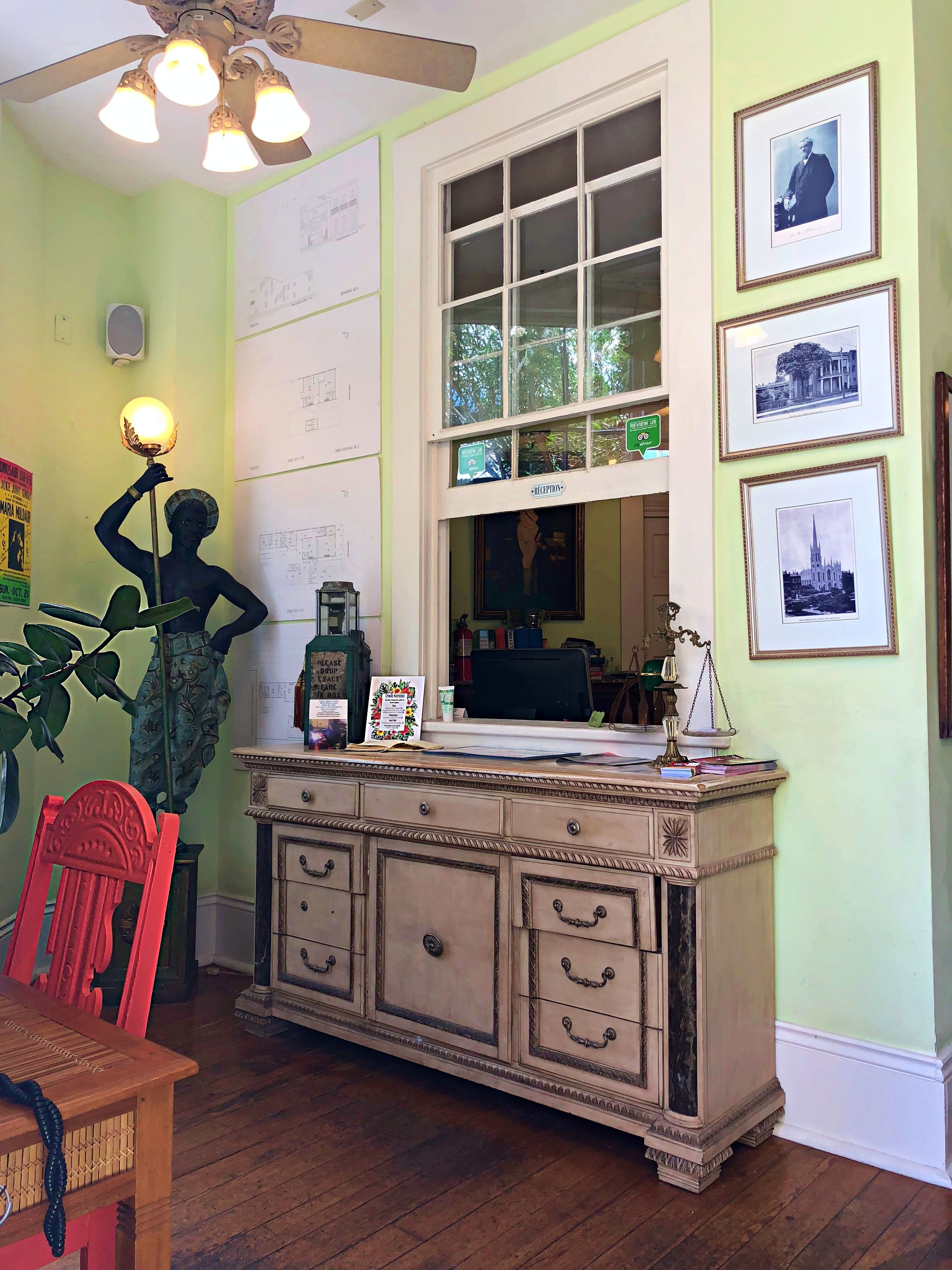 check-in/check-out kiosk