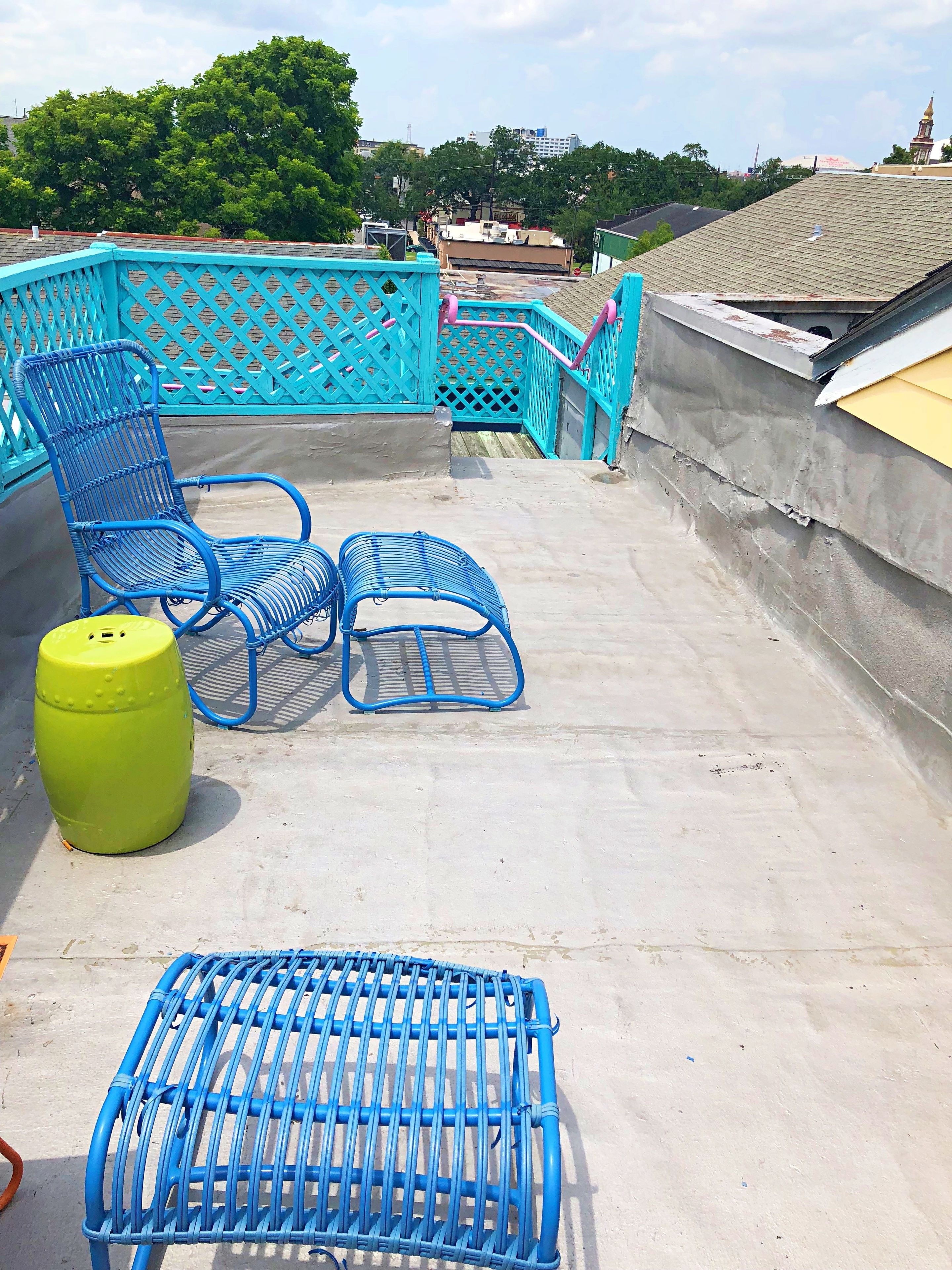 Studio – premier, terrasse, byutsikt | Terrasse/patio