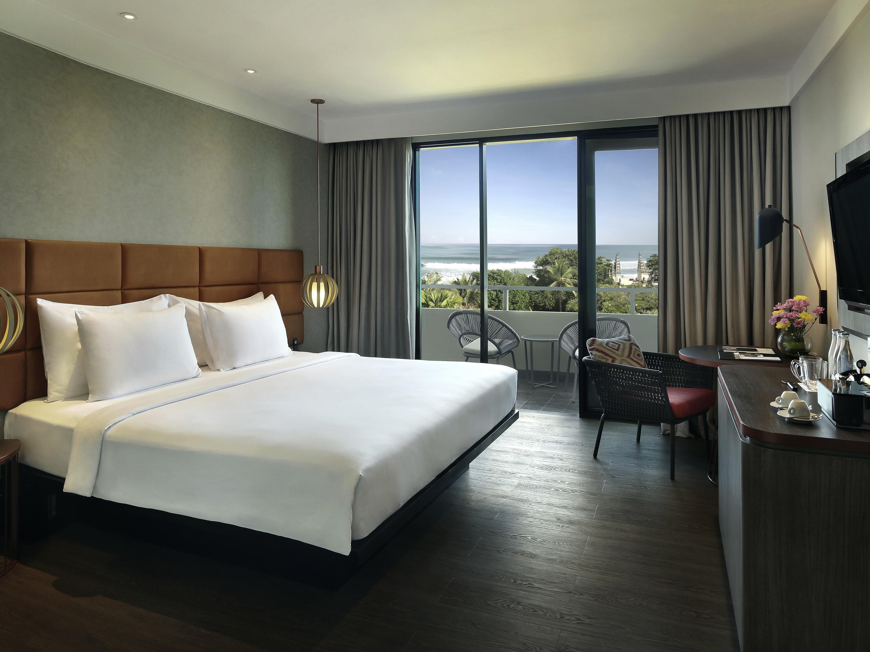 Chambre Deluxe, 1 très grand lit, vue océan (Premium)
