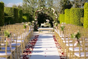 Indoor wedding