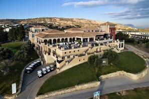 Lunch, dinner served; Mediterranean cuisine, garden views 