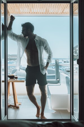 Balcony view - Mykonos Ammos Hotel (Mykonos)