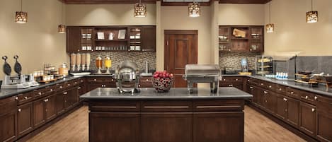 Free daily on-the-go breakfast