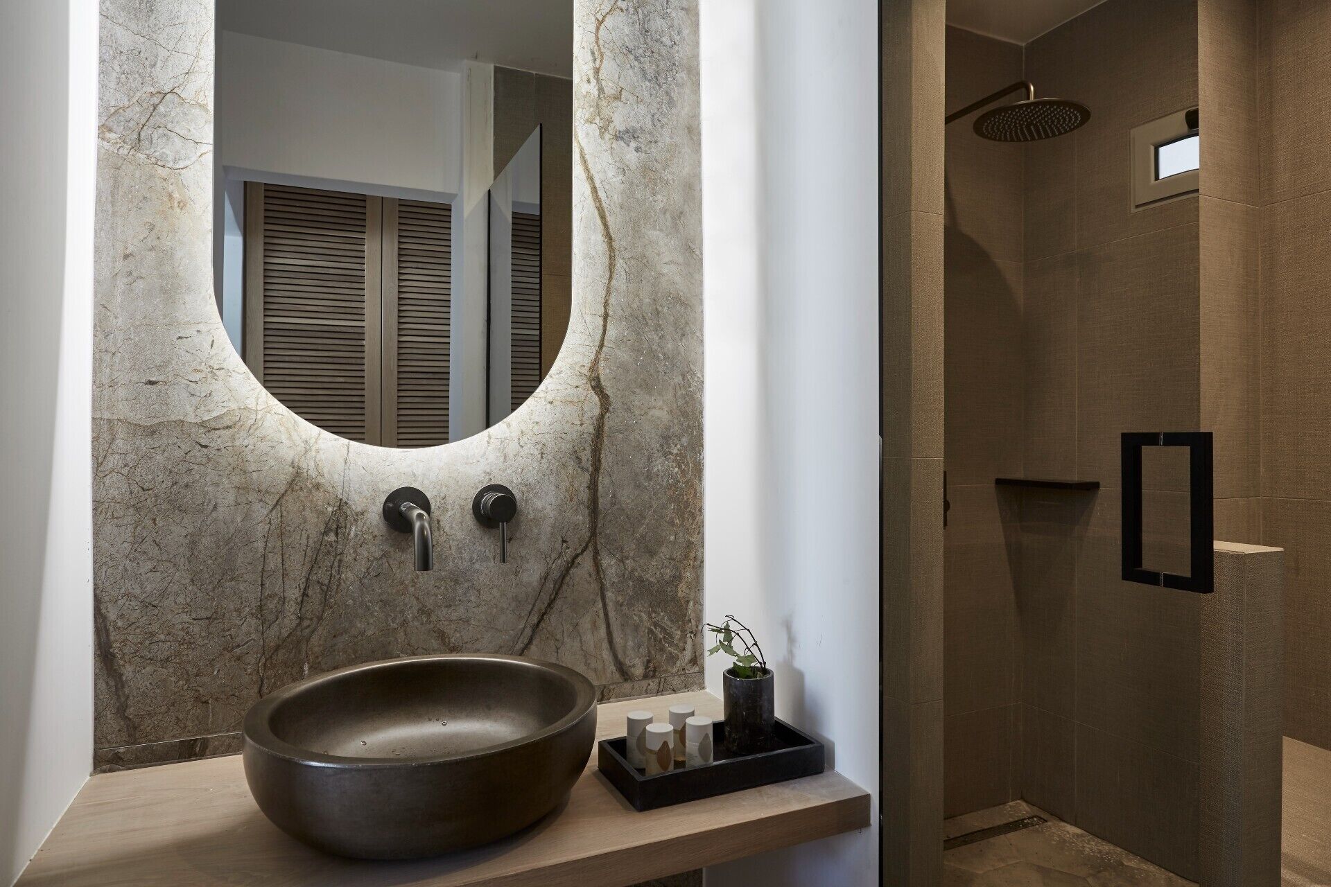 superior double room - upper floor | bathroom | shower, rainfall showerhead, free toiletries, hair dryer