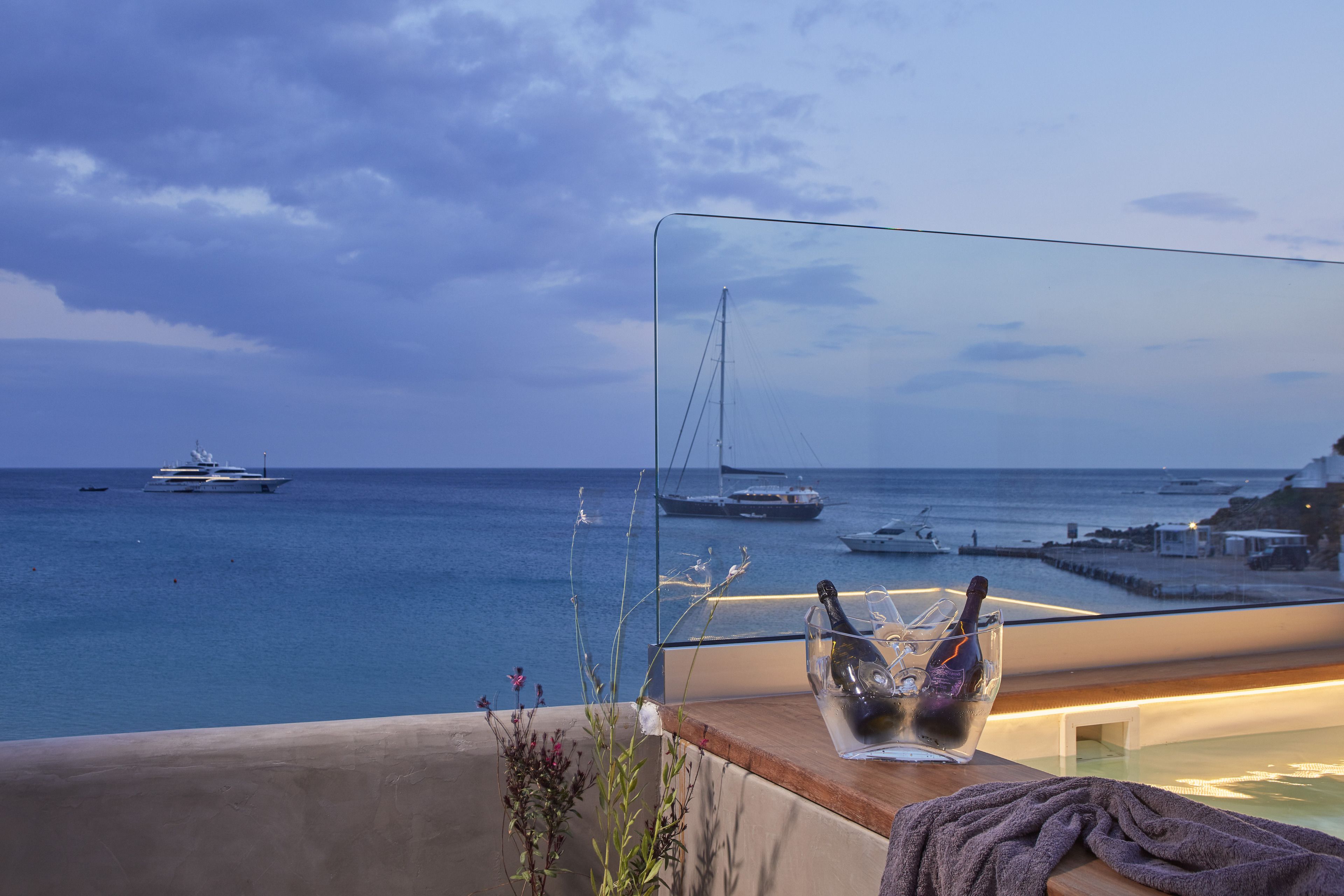 Utsikt fra overnattingsstedet