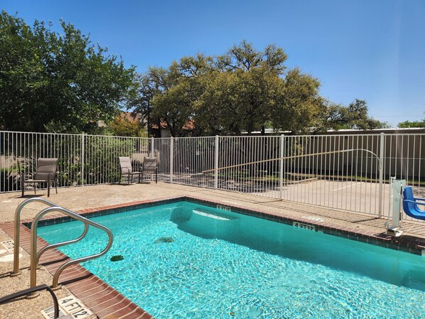 Alberca al aire libre 