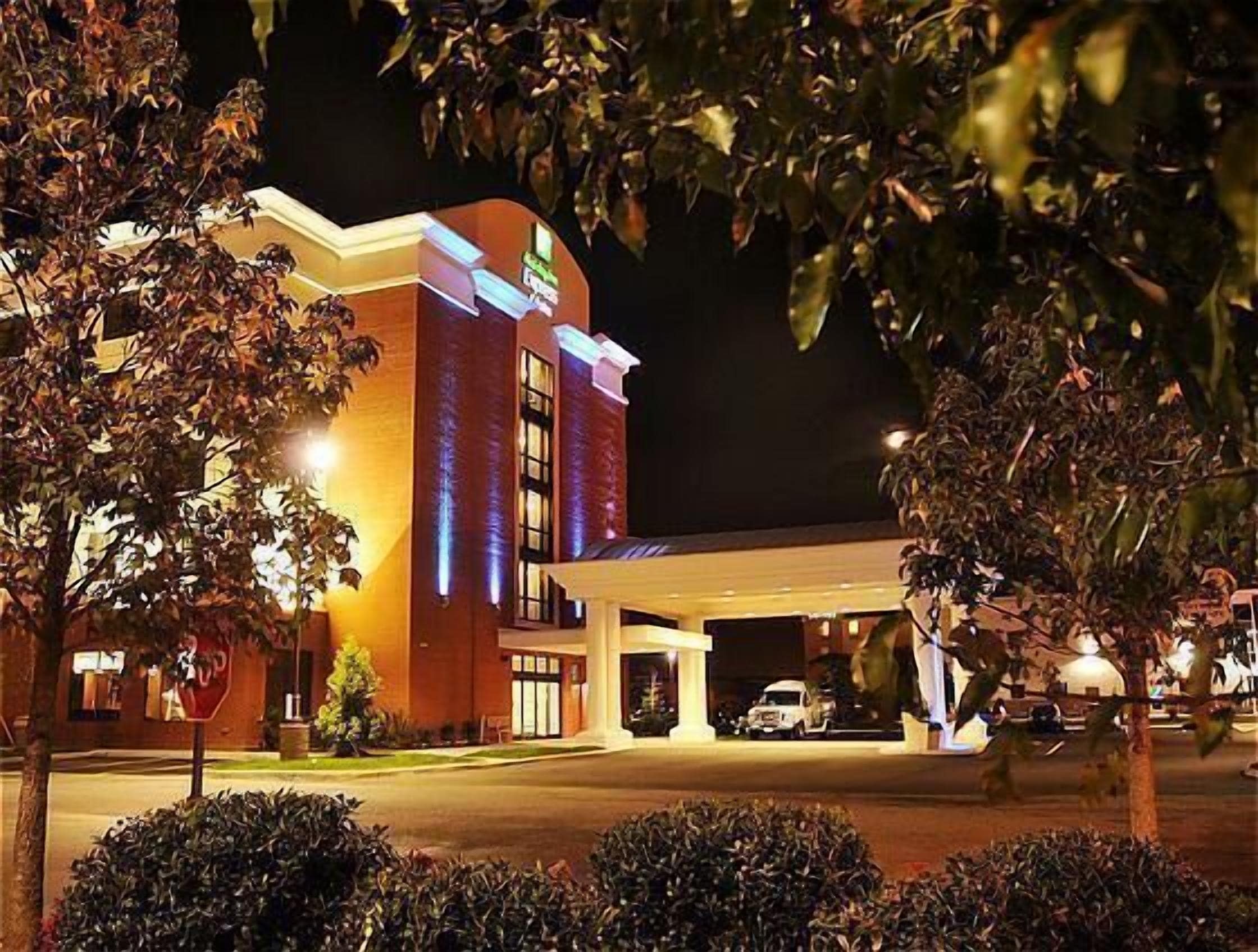 front of property – evening/night