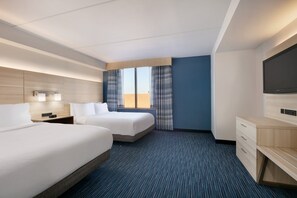 Suite, 2 Queen Beds | Hypo-allergenic bedding, in-room safe, desk, laptop workspace - Holiday Inn Express Hotel & Suites Norfolk Airport by IHG (Norfolk)