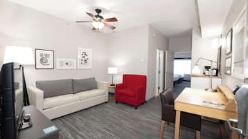 Suite, Multiple Beds, Non Smoking | In-room safe, desk, blackout drapes, iron/ironing board
