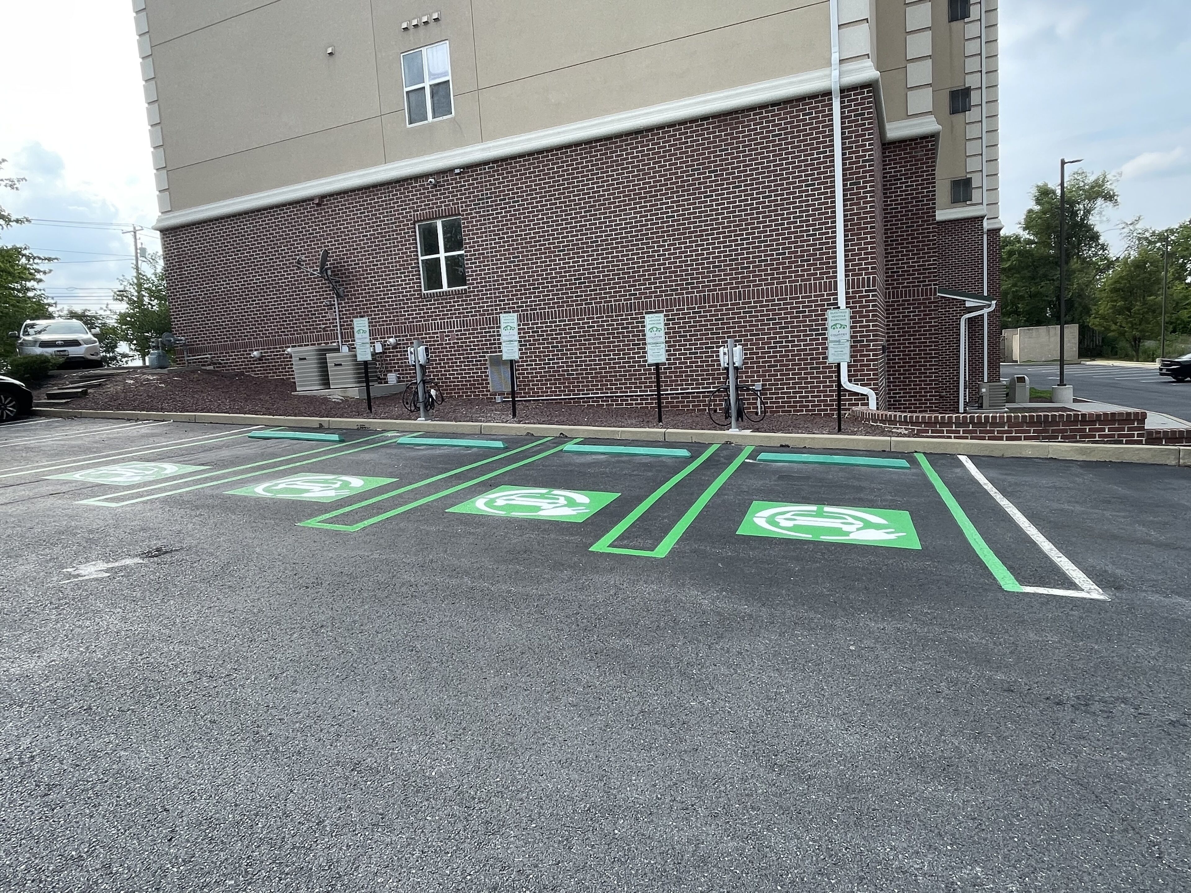 Estación de carga para autos eléctricos