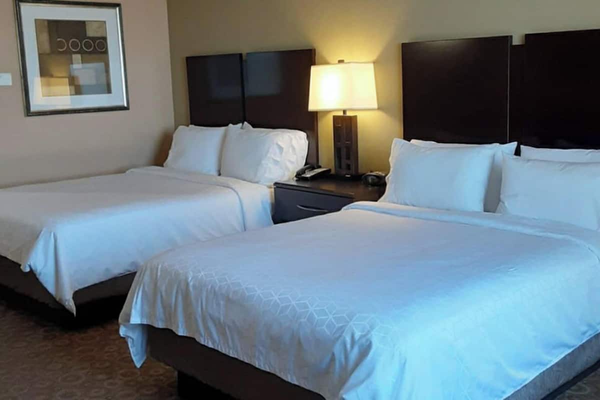 In-room safe, desk, laptop workspace, iron/ironing board